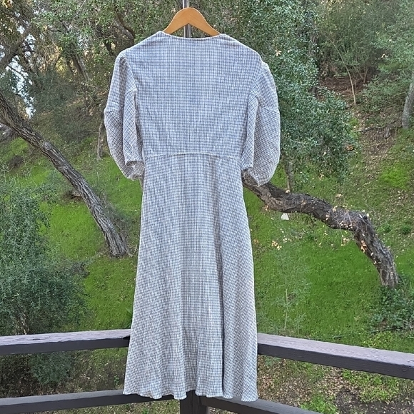 NEW $485 RHODE GINNY MIDI DRESS IN CERULEAN SIZE 6 - Picture 5 of 11